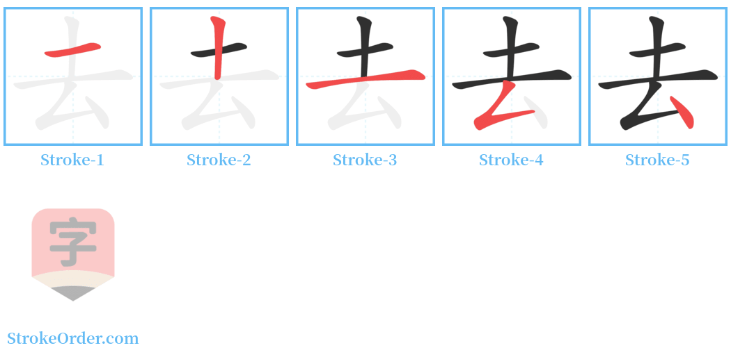 㙙 Stroke Order Diagrams