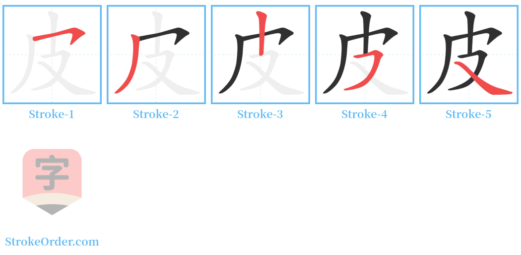 㿳 Stroke Order Diagrams