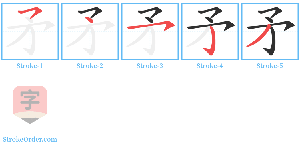 䂉 Stroke Order Diagrams